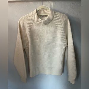 Everlane Oversized Stroopwafel Crew in ReCashmere